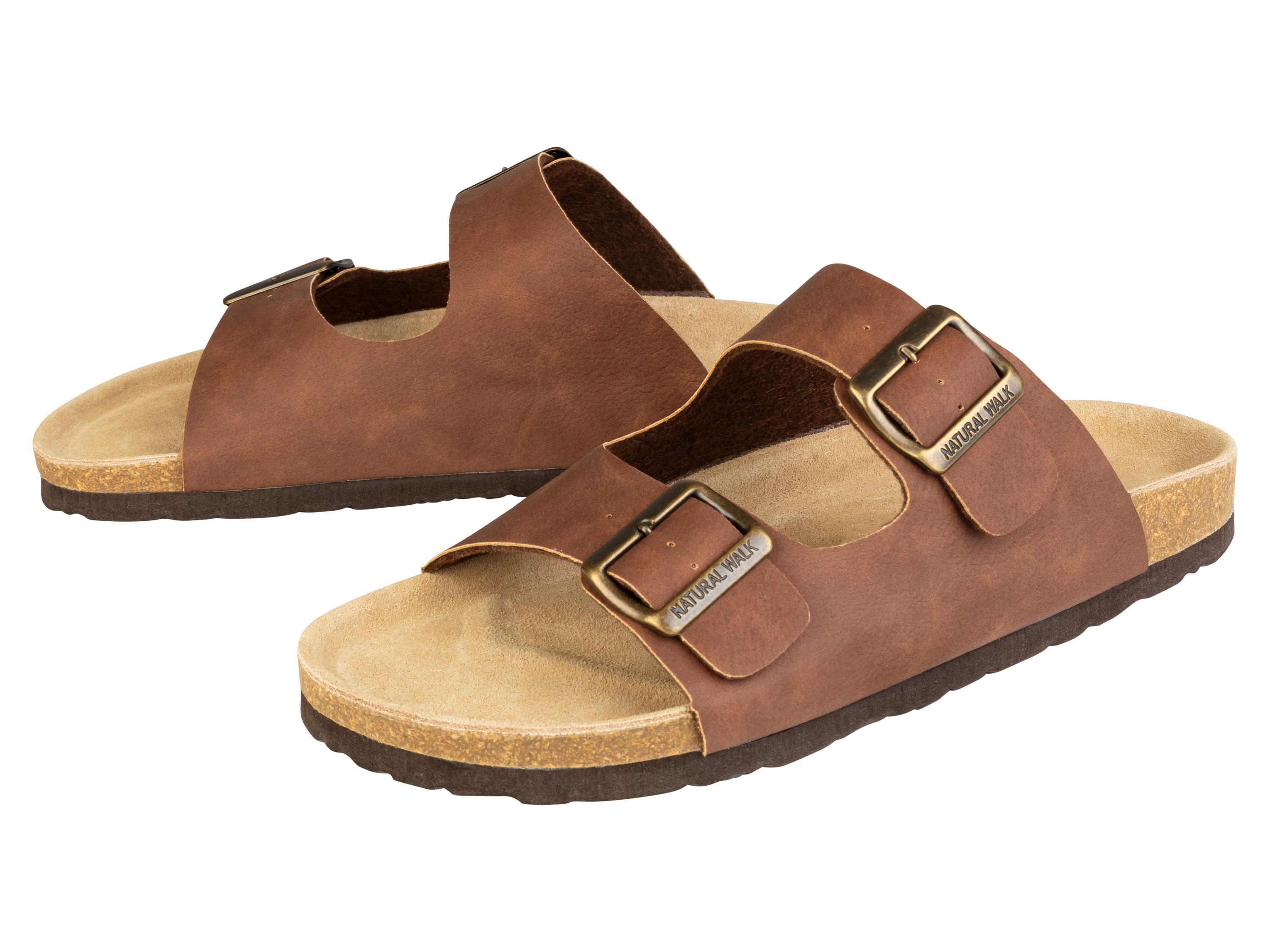 LIVERGY® Mules homme (marron, 45)