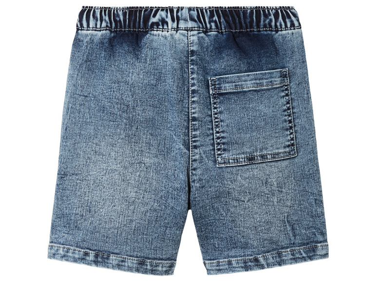 Aller en mode plein écran : Bermuda molletonné en denim enfant - Image 7