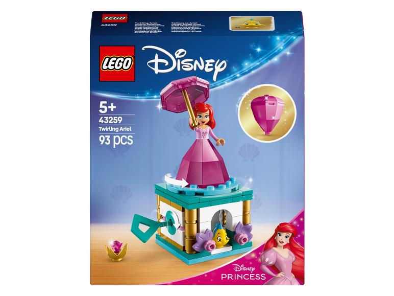 Lego Disney Princess avec Ariel tournante.