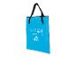 Sac de transport Crivit bleu pour chaise longue pliable.
