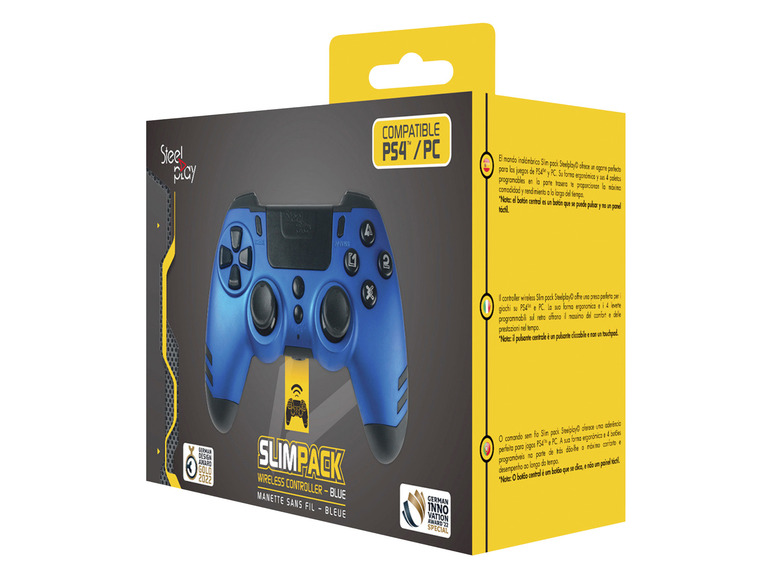 Aller en mode plein écran : Manette sans fil Steel Play - Image 3