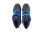 Bottes d'hiver pour enfants CRIVIT en bleu et noir, vue de dessus