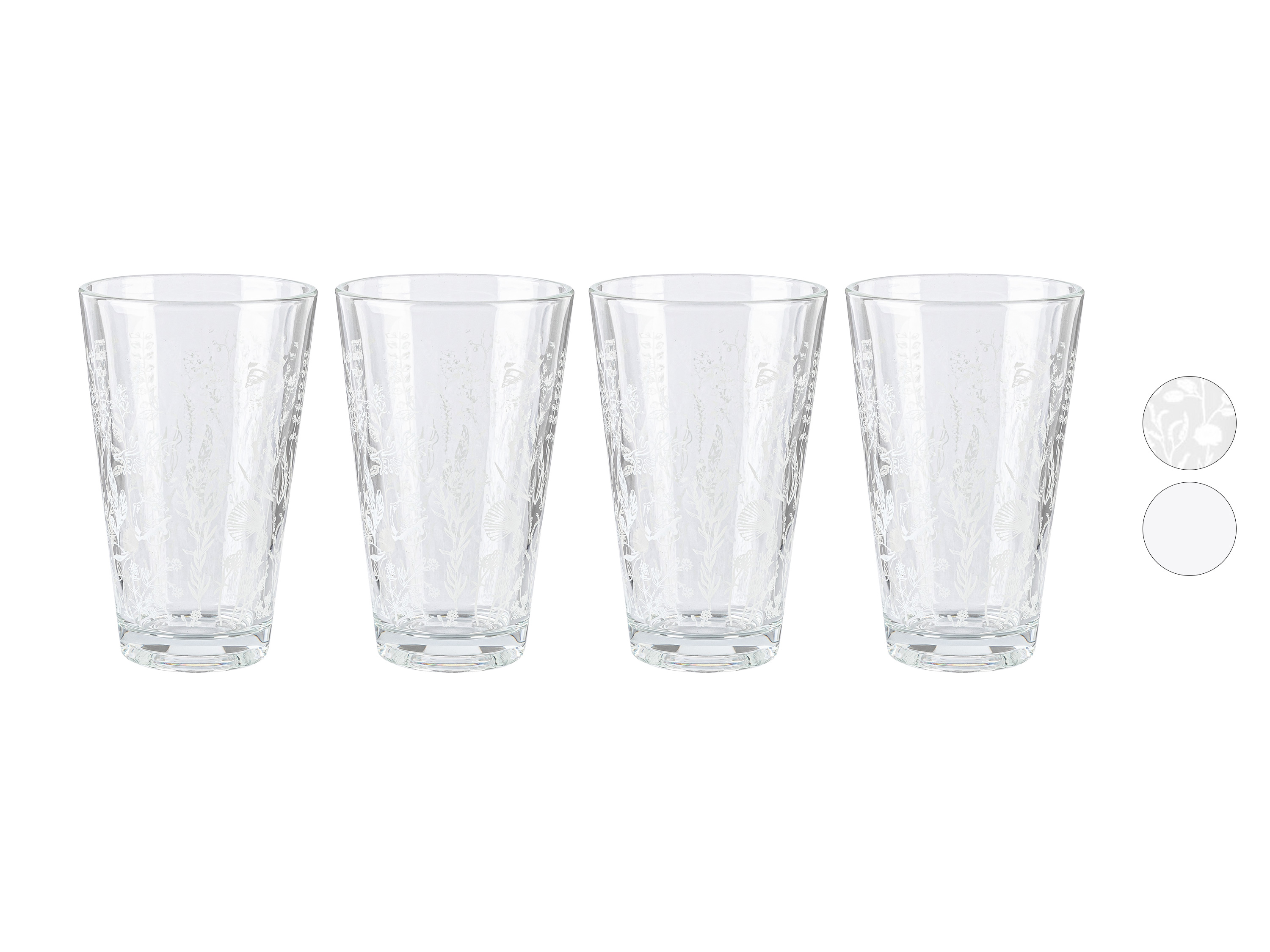 ERNESTO® Lot de 4 verres