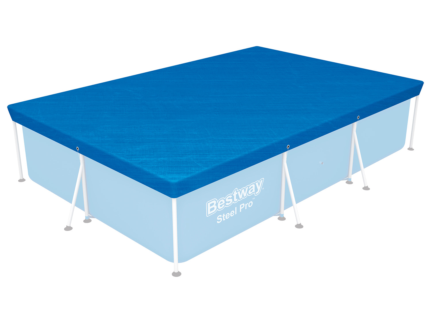 Bestway Bâche de couverture pour piscine carrée