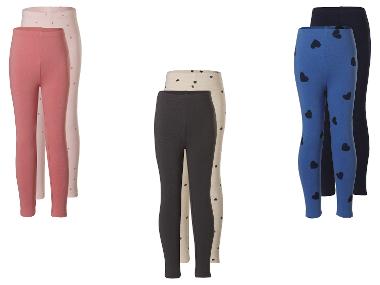 LUPILU® Lot de 2 leggings thermiques enfant
