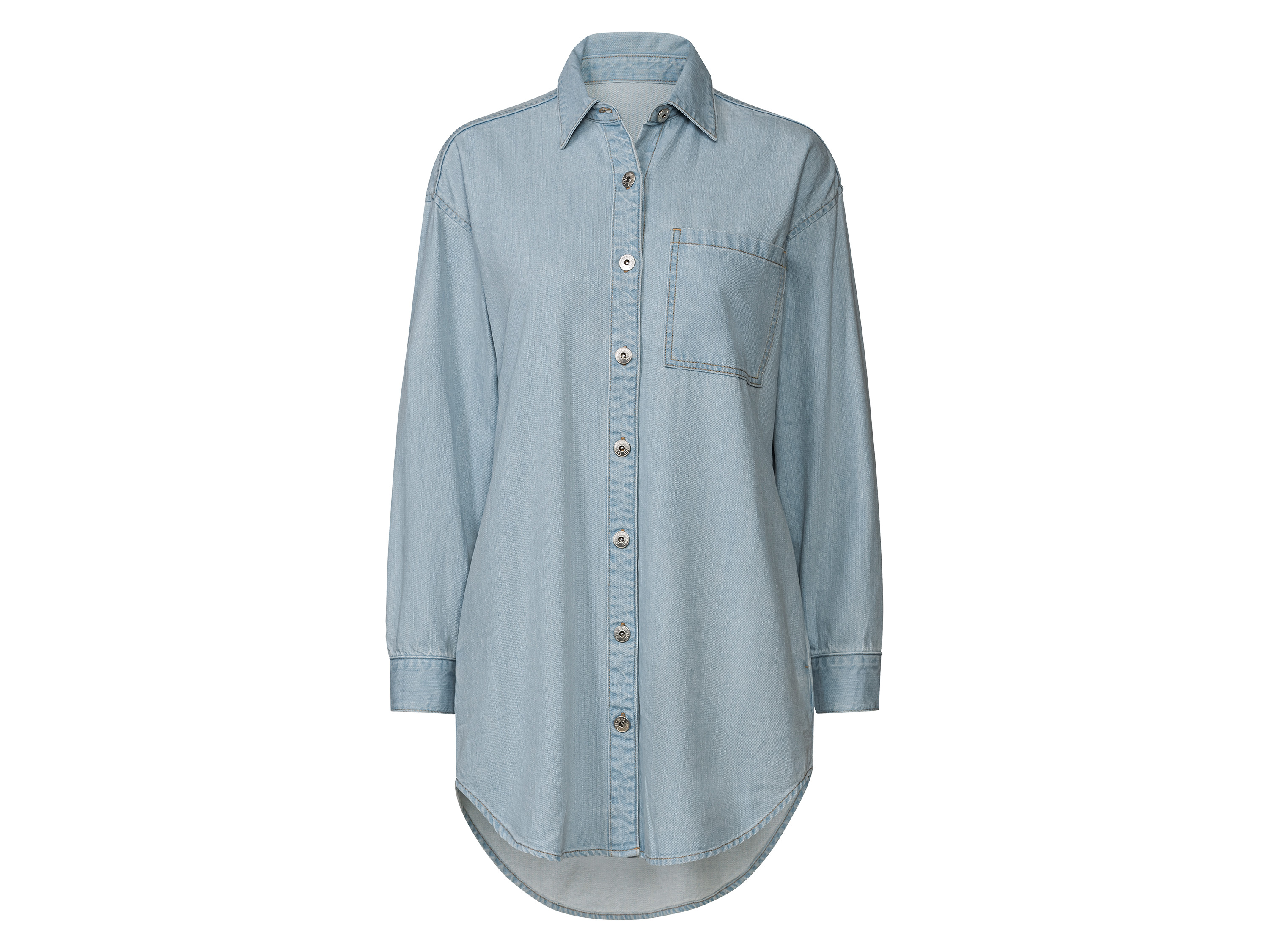 esmara® Robe en jean femme (bleu clair)