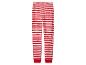 Pantalon de pyjama rayé rouge et blanc