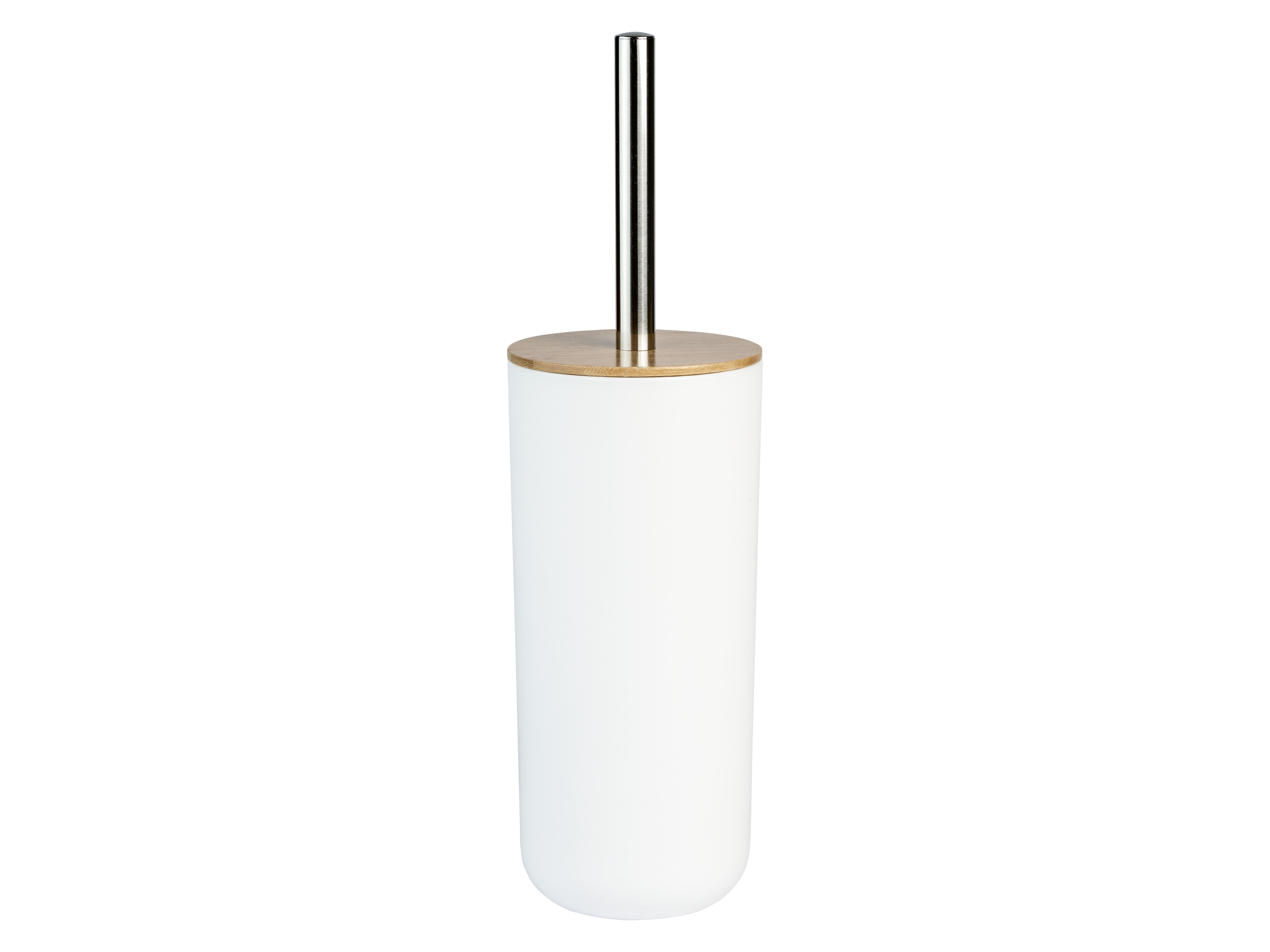 LIVARNO home Boîte de rangement en bambou (brosse et porte-brosse WC)