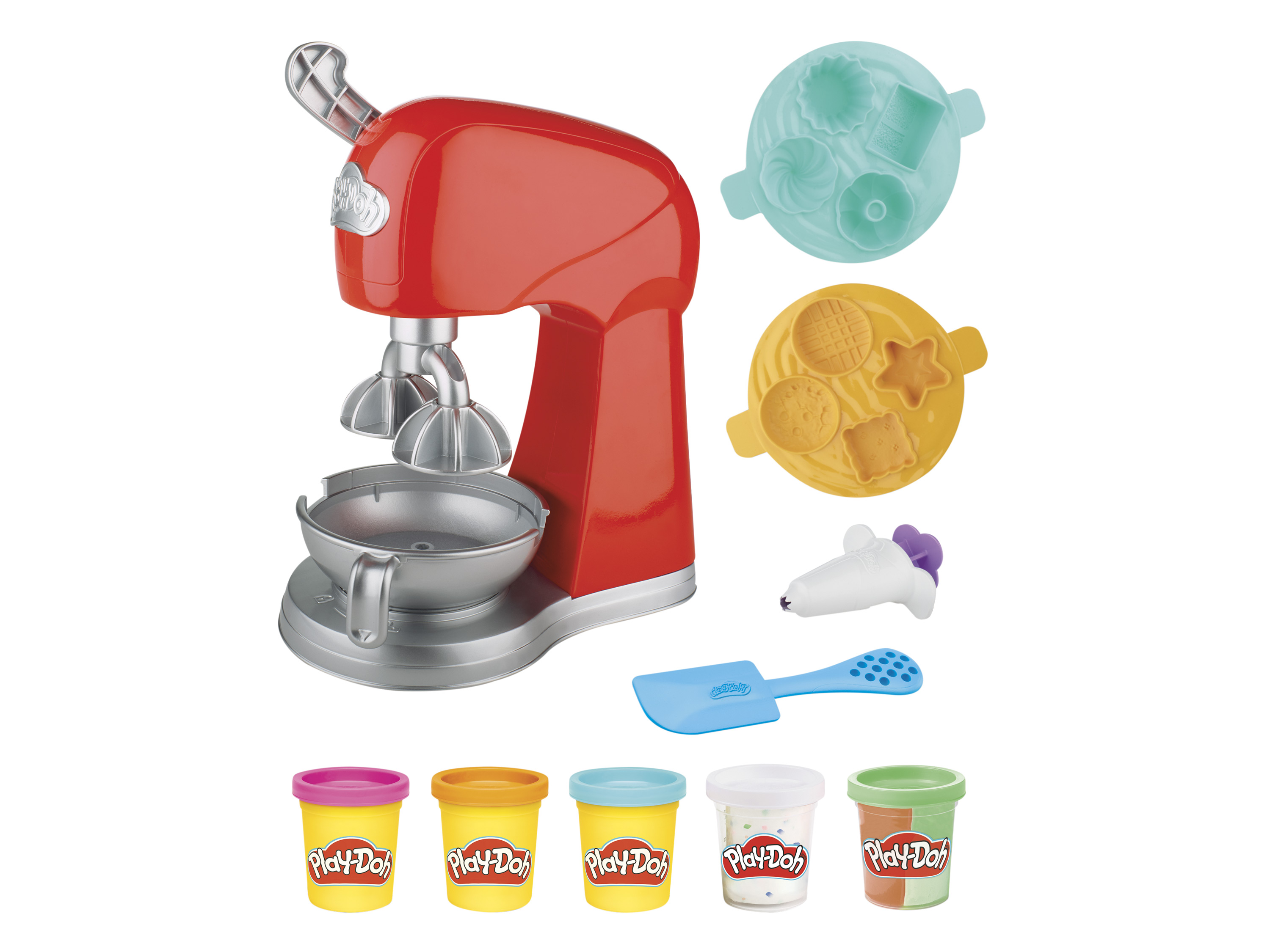 Play Doh Pâte à modeler Robot pâtissier HASBRO Jaune pour garçon - vue 4