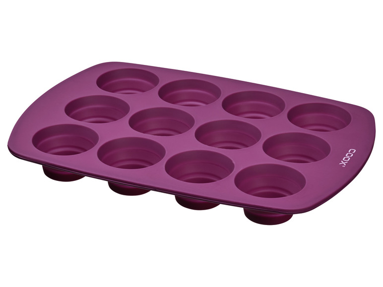 Aller en mode plein écran : Coox Moule à muffins en silicone - Image 6