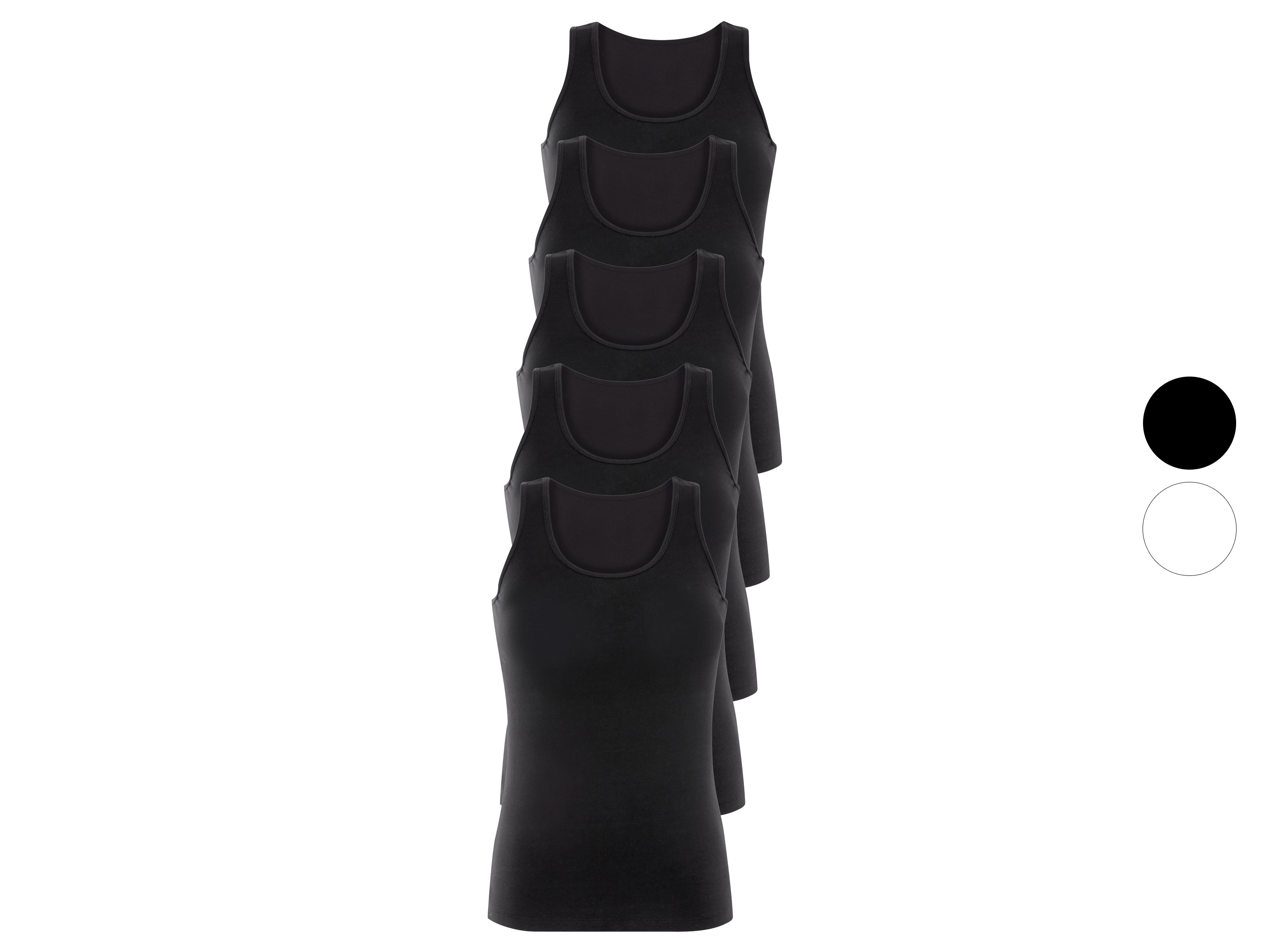 esmara® Lot de 5 débardeurs femme