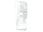 Ventilateur de bureau blanc avec pince.