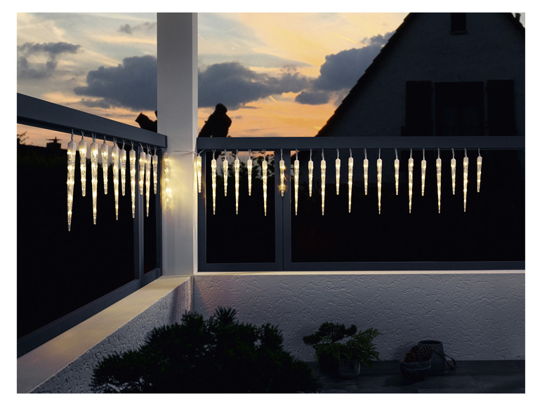 Aller en mode plein écran : LIVARNO home Guirlande lumineuse stalactites - Image 2