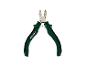Pince coupante diagonale PARKSIDE avec poignées vertes.