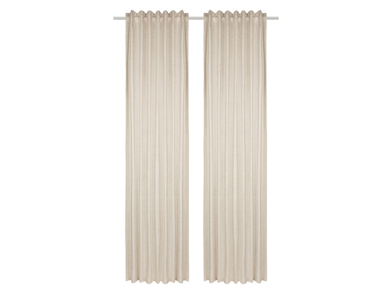 Aller en mode plein écran : LIVARNO home Lot de 2 rideaux, 135 x 254 cm - Image 2