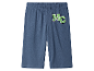 Shorts bleu marine pour enfants avec imprimé MC.