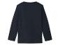 T-shirt manches longues bleu marine pour enfant.