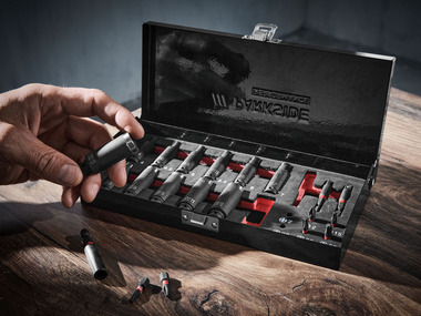 PARKSIDE PERFORMANCE® Set de douilles et embouts pour clé à choc PSS 21 A1