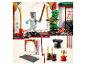 Ensemble LEGO Ninjago avec deux figurines ninja en combat et des accessoires.