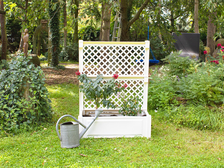 Aller en mode plein écran : KHW Bac à fleurs avec trellis, 110 L - Image 17