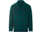 Haut de pyjama en flanelle pour homme à carreaux verts