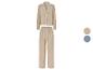 Pyjama beige à manches longues et pantalon