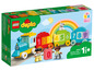 Train LEGO Duplo avec des chiffres pour apprendre à compter.