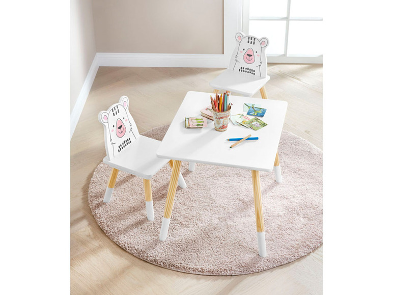 Aller en mode plein écran : LIVARNO home Ensemble table et chaises pour enfants, 3 pièces - Image 3