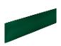 Une surface lisse, de couleur vert foncé.
