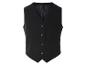 Gilet noir classique, style formel.