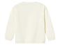 Sweat-shirt crème enfant, coupe ample.