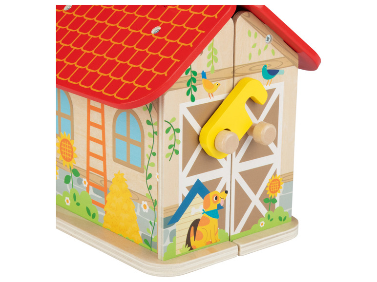 Aller en mode plein écran : Set de jeu transportable en bois - Image 26