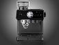 Machine à expresso haut de gamme SILVERCREST SEMST 1500 A1 avec broyeur.