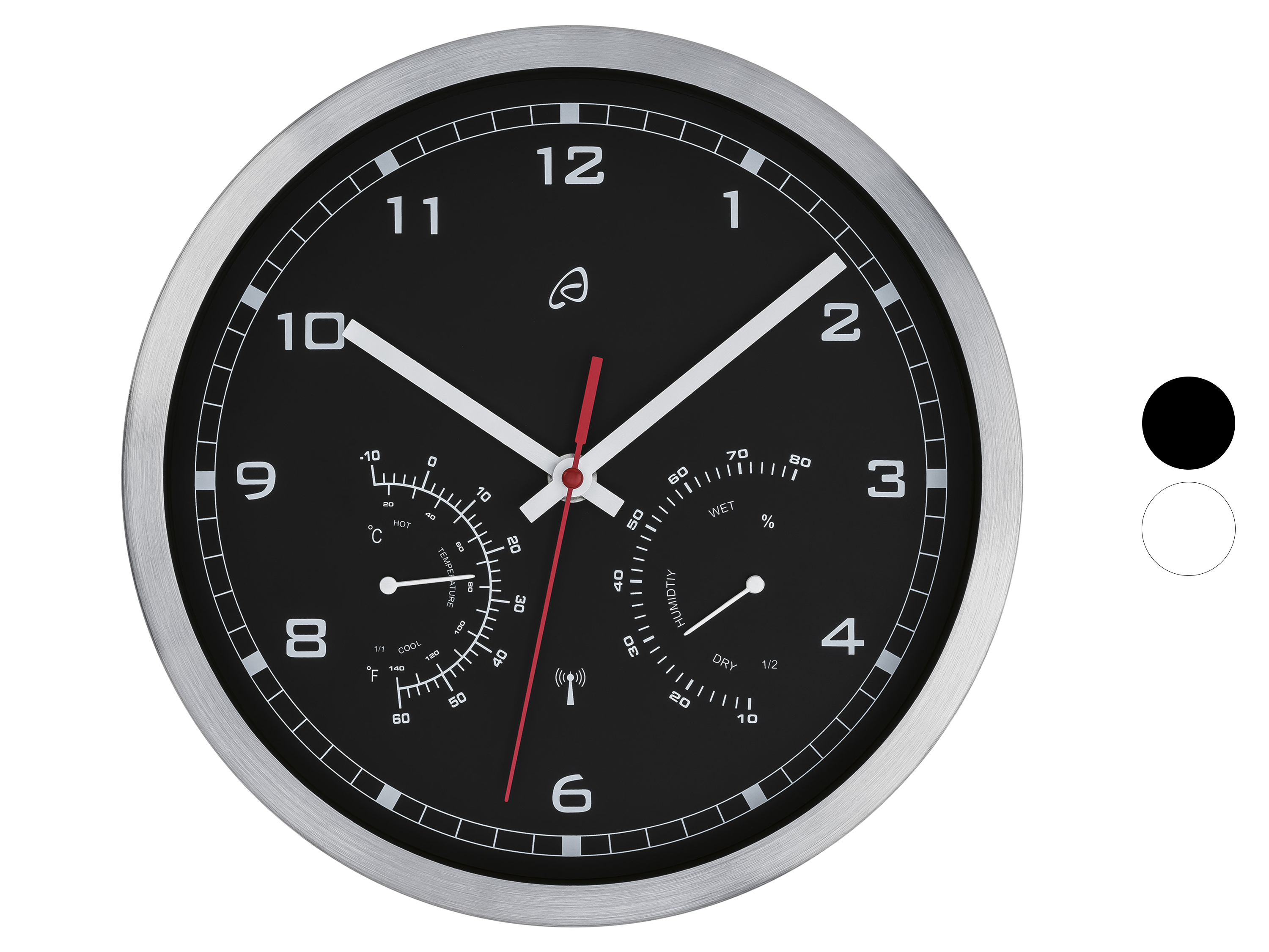 AURIOL® Horloge murale radioguidée