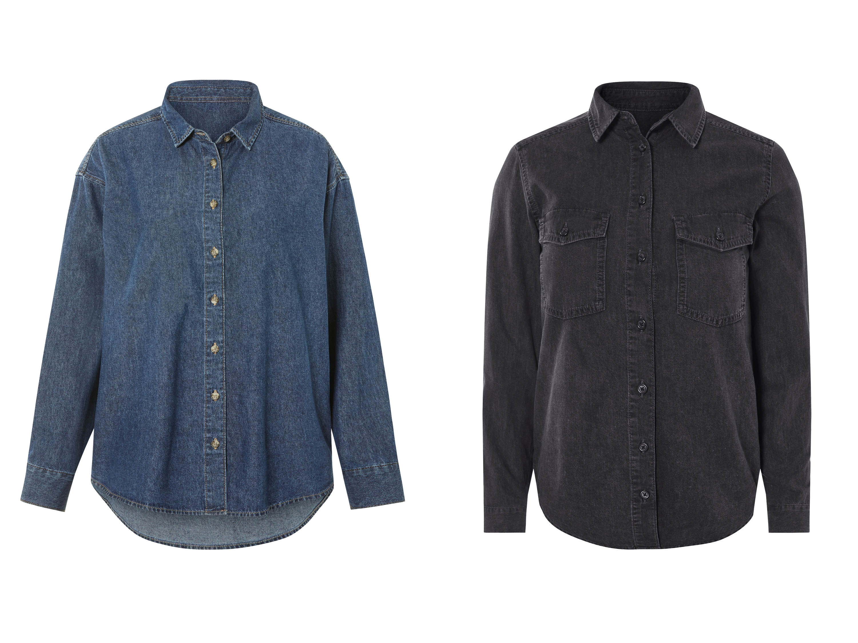esmara® Chemise en jean femme