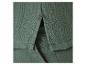 Ensemble haut et bas vert olive en tissu mousseline.