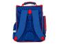 Sac à dos bleu et rouge pour enfant.