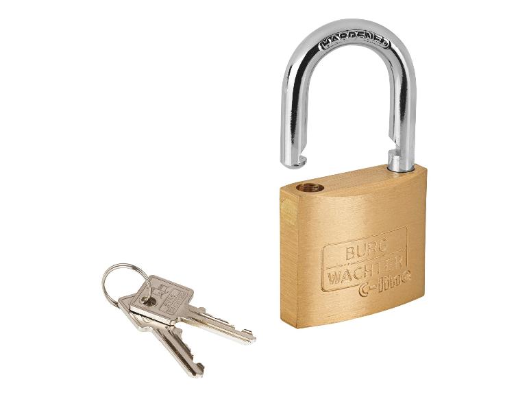 Cadenas en laiton BURG WÄCHTER avec clés.