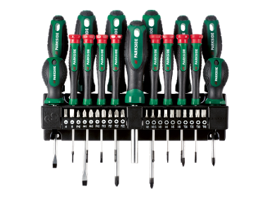 PARKSIDE® Set de tournevis et embouts, 37 pièces