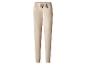 Pantalon de jogging beige avec un nœud décoratif gris à la taille