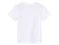 T-shirt blanc pour enfant, vue arrière.