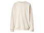 Sweat-shirt beige à manches longues