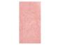 Serviette de bain rose pêche douce et absorbante.