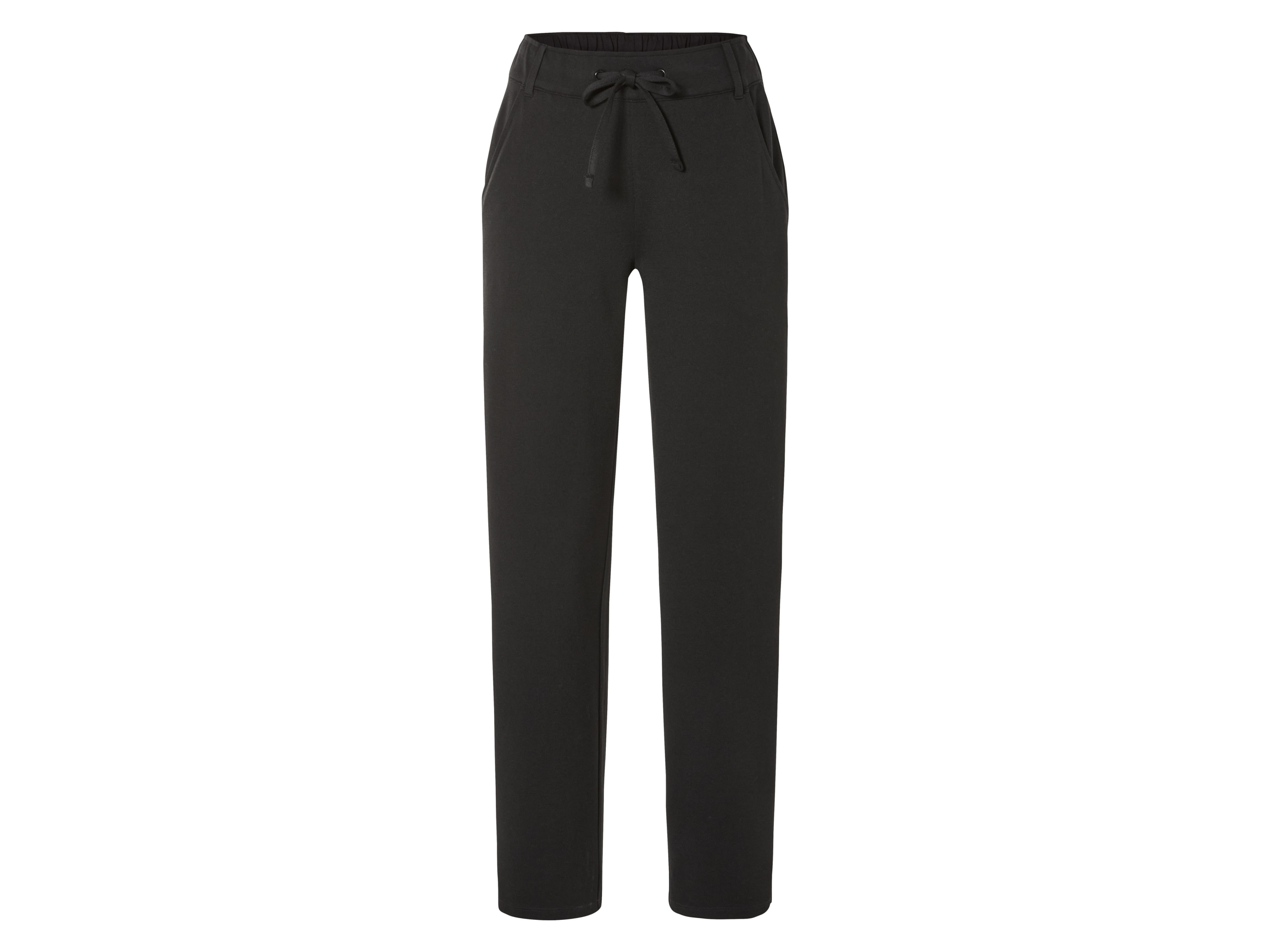esmara® Pantalon molletonné femme (M (38/40), noir)