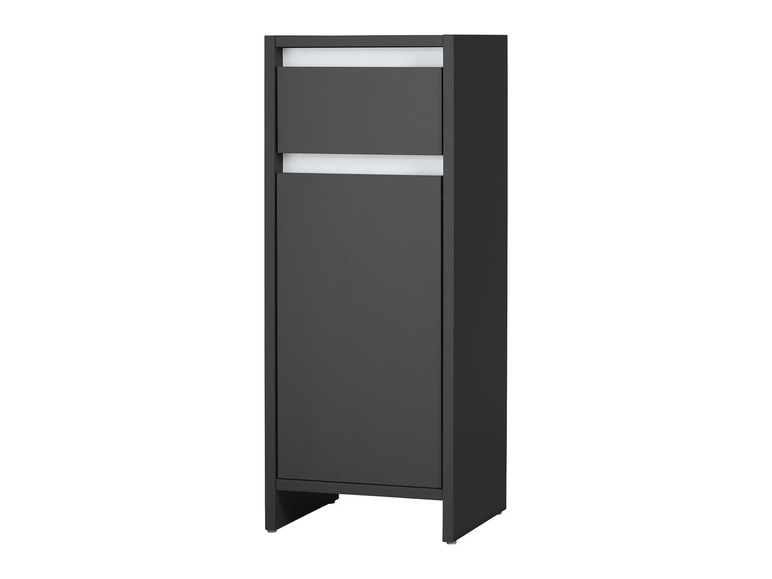 Aller en mode plein écran : LIVARNO home Armoire latérale de salle de bains Oslo, 32 x 80 x 28 cm, anthracite - Image 11