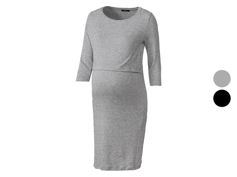 Aller en mode plein écran : esmara® Robe de grossesse à manches 3/4 - Image 1