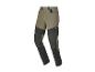 Pantalon Parkside vert olive et noir, style cargo.