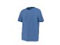 T-shirt basique bleu à manches courtes pour homme