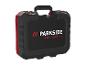 Mallette à outils noire et rouge avec le texte 'PARKSIDE PERFORMANCE'.