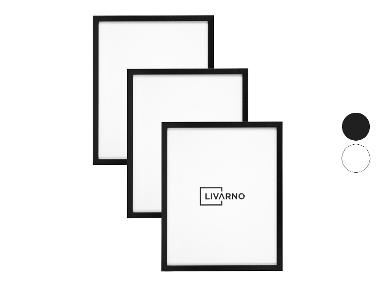 LIVARNO® Lot de 3 cadres photo, 40 x 50 cm